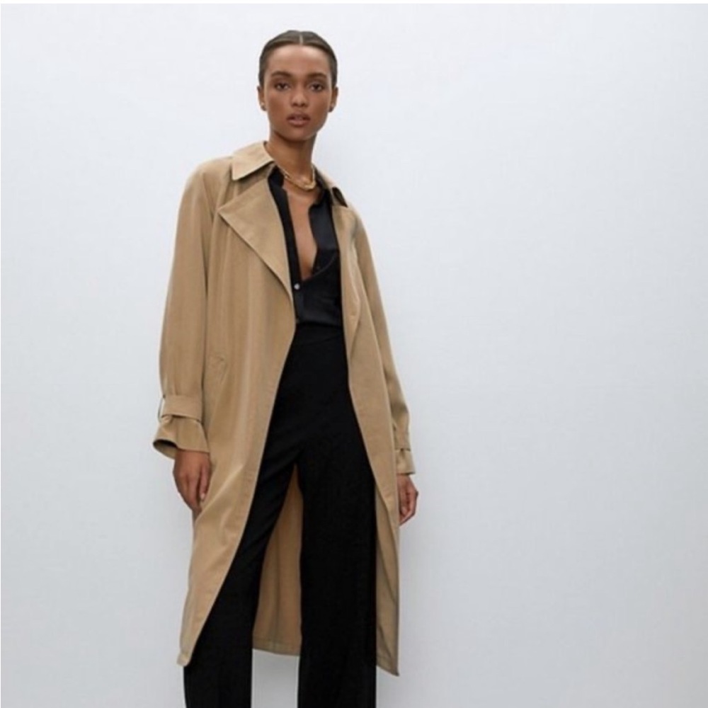 Babaton The Lawson Open Trench Coat
